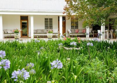 Garden view of Farm house